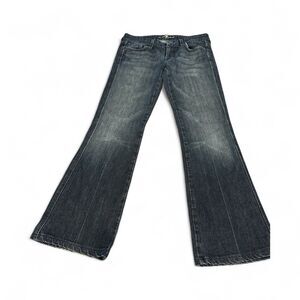 Seven for All Mankind Jeans Women's Size 29 Long Low Rise Bootcut Dark Wash Y2K